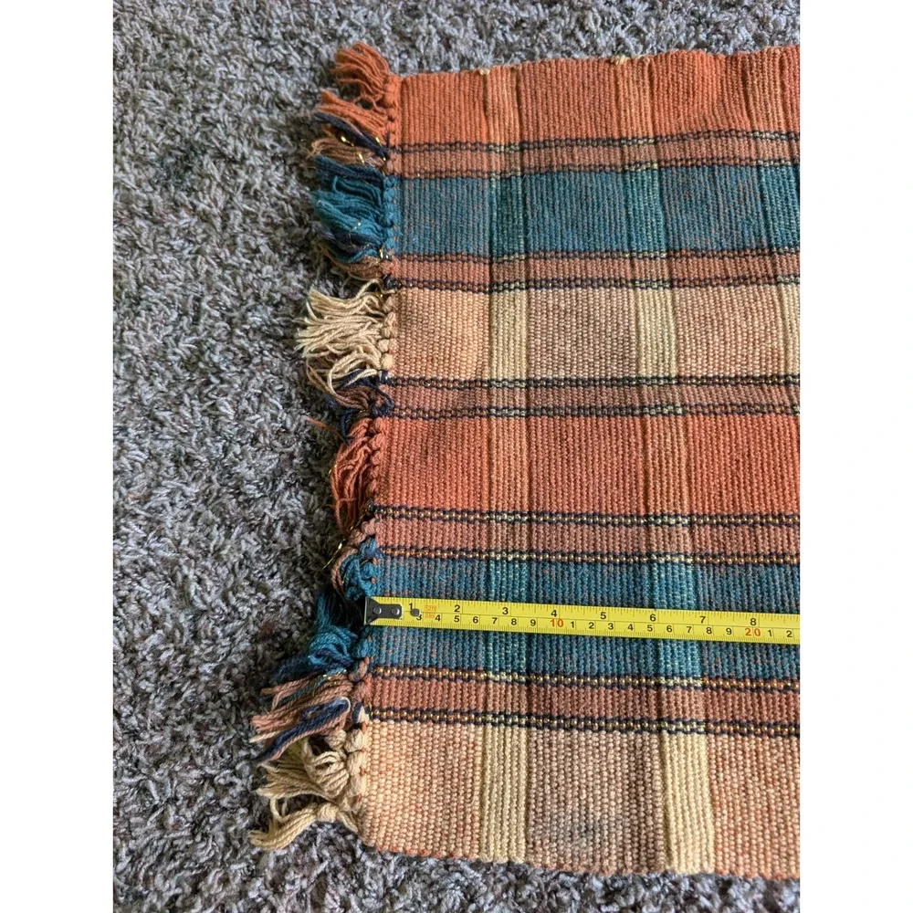 Woven Fall Table Runner With Fringe Edge‎ 29x19